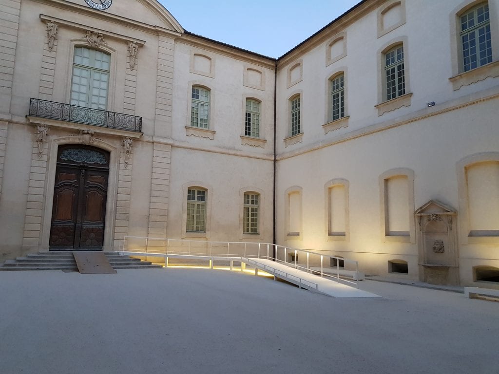 Cour intérieure Hôtel Dieu Carpentras
